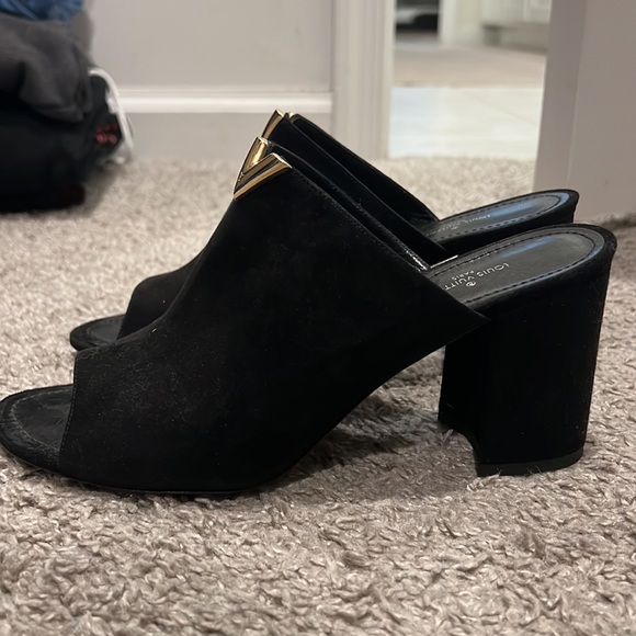 Louis Vuitton - Low Chunky Heels - Picture 3 of 10